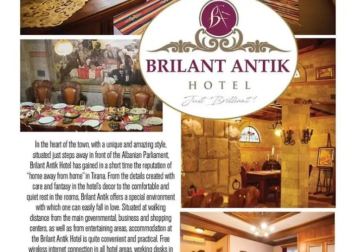 Brilant Antik Center 酒店 地拉那